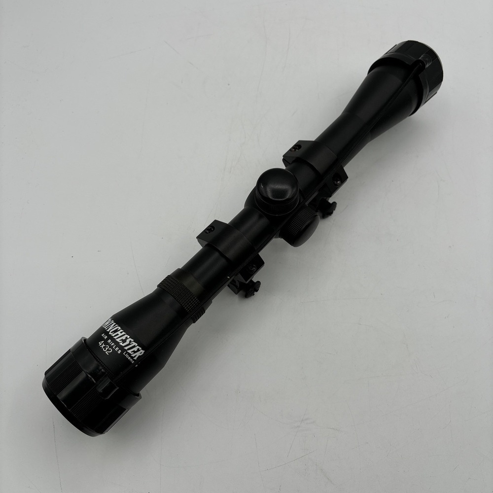WINCHESTER 4x32 AO Adjustable Shock / Fogproof Hunting Air Rifle Scope + Mounts